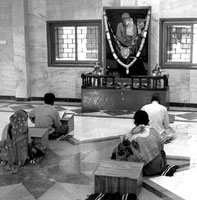 Inside new Parayana Hall