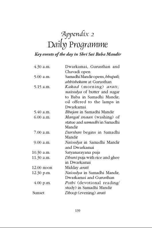 Appendix 2: Daily Programme